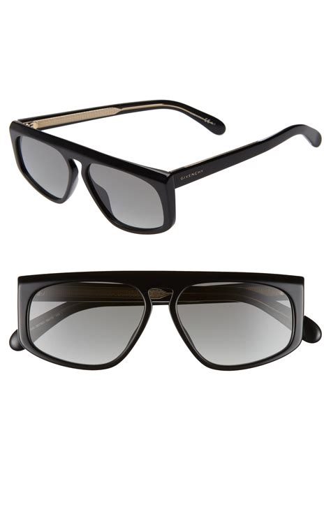 givenchy 55mm flat top sunglasses